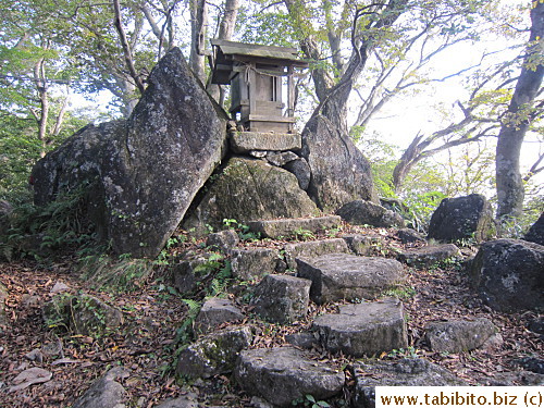 near this tiny shrine
