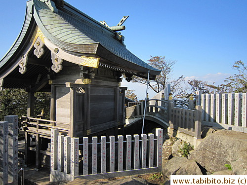 Past this little shrine 
