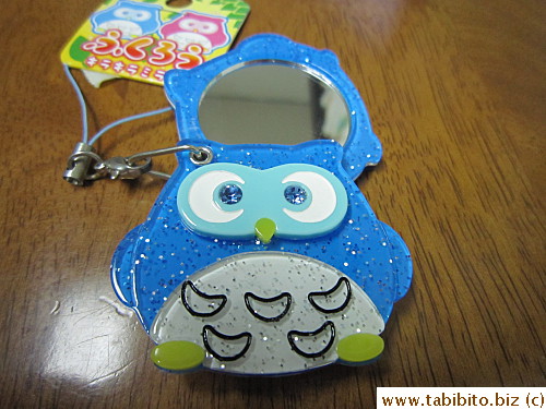 Owl mini mirror