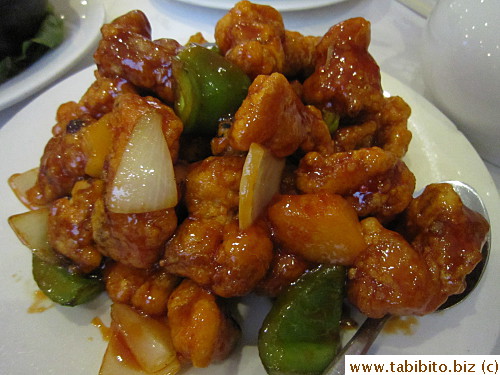 Very nice sweet and sour pork