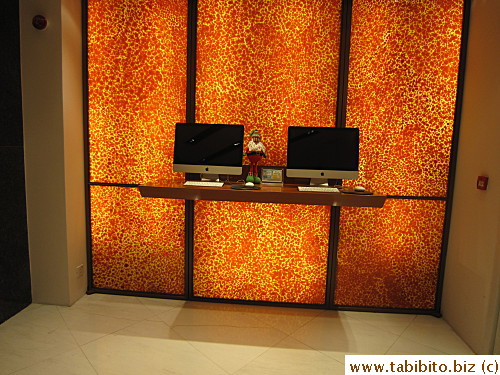 Computers in the lift area