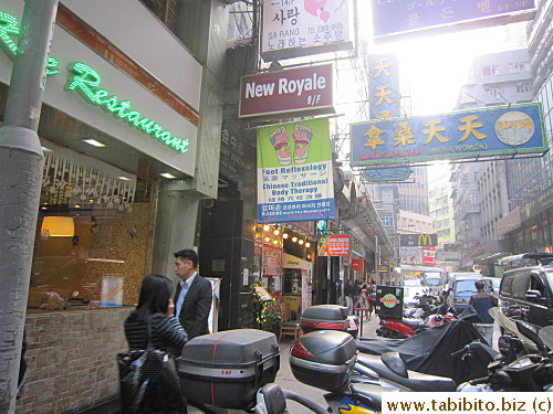 So many restaurants surround the hotel