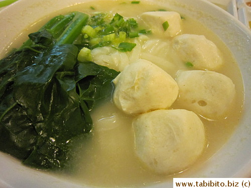 Fishballs were better than Aberdeen's