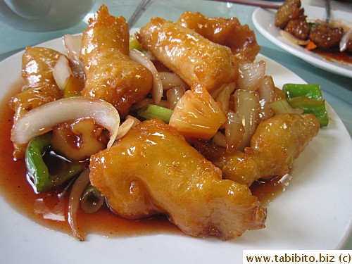 Sweet and vinegary fish