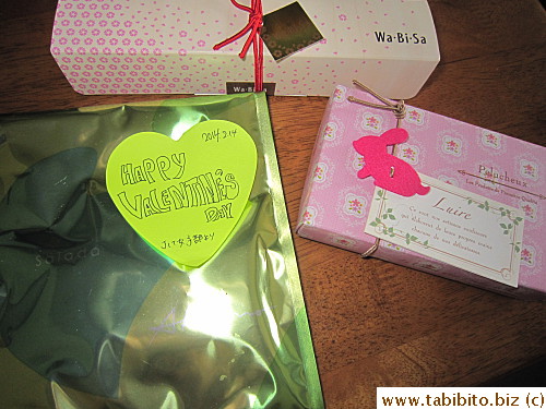Candies from Valentine's Day