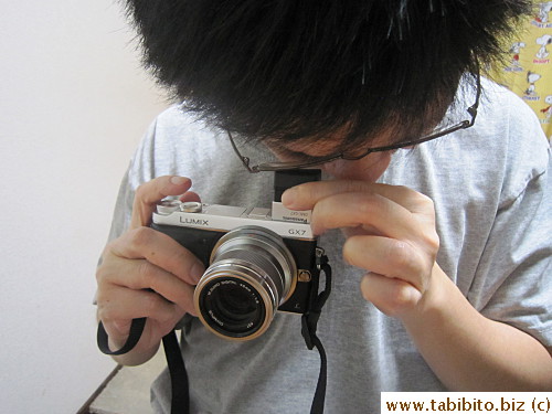 Testing the camera