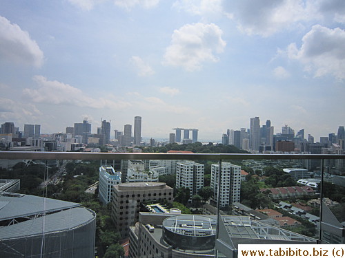 Marina Bay Sands in a distance