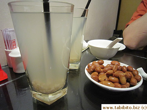 We like barley drinks and boiled peanuts