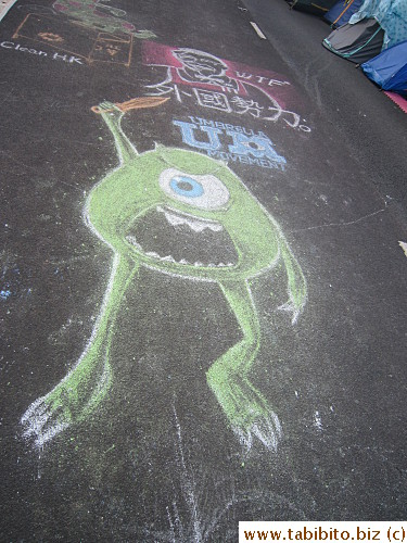 Chalk art