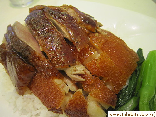 Double roast meat set at Tai Hing
