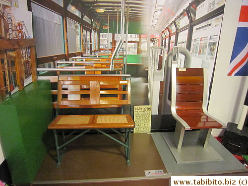 The bench is for people to sit to have their pictures taken