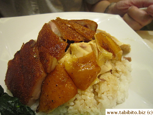 Suckling pig/soy chicken 