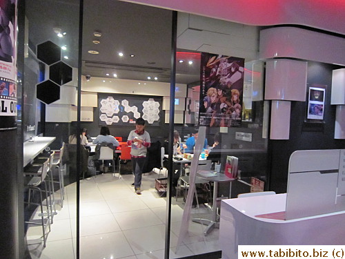 We were seated in this small dining area