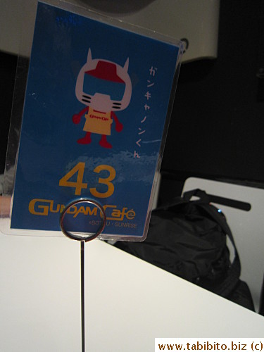 Number for our table