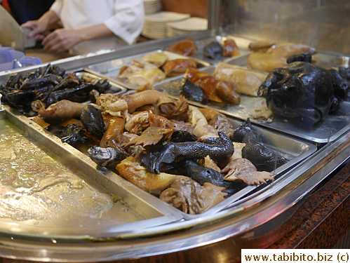 What are they gonna do with all those chook heads?