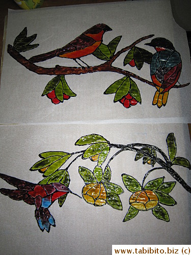 The first stained glass images I did were too intricate