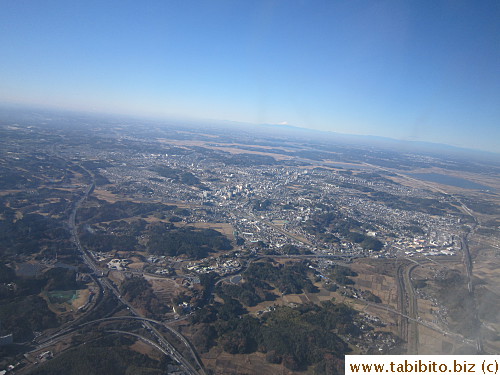 Taking off at Narita