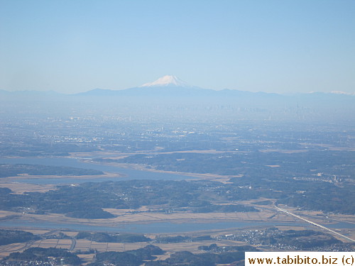 Mount Fuji from afar