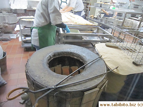 Staff hard at work in the kitchen