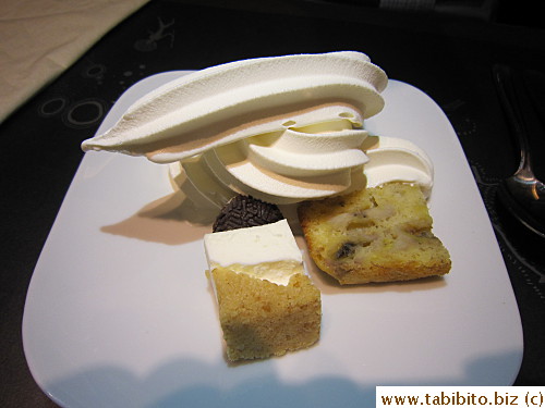 Limited dessert to choose from